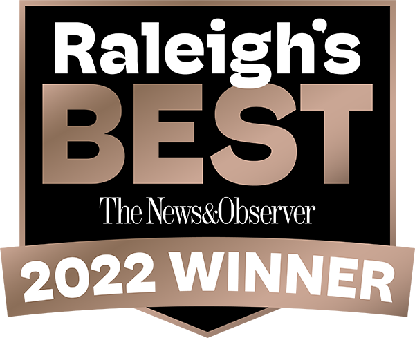 Raleigh's Best 2022 Winner Award